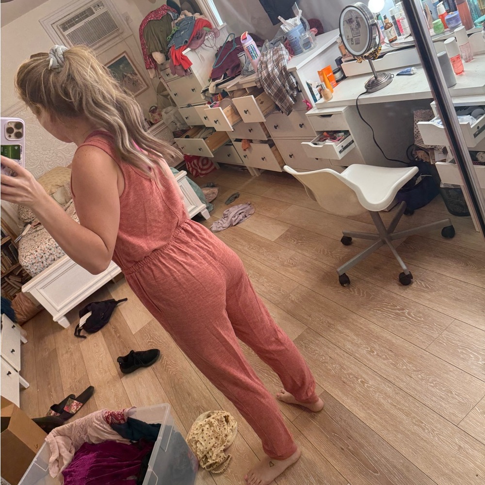 Free People Pink Casual Jumpsuit - Picture 4 of 8